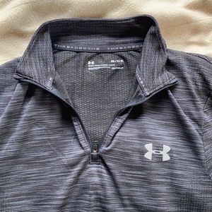 Medium Dark gray under armor quarter zip